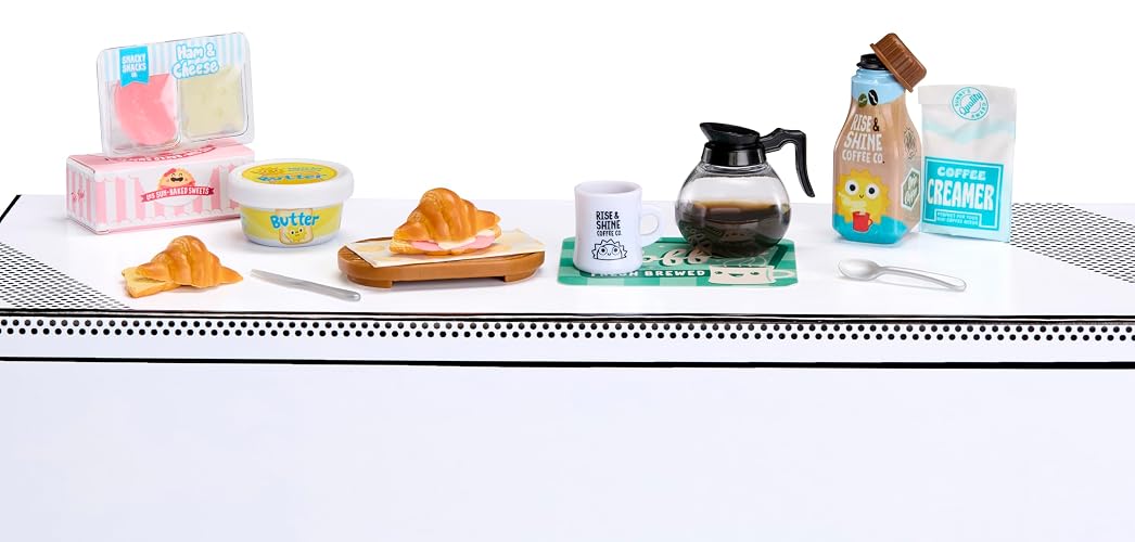 MINIVERSE, Make It Mini Food, Cafetería, Cápsula Misteriosa de Comida Miniatura, Kit de Juguete Sorpresa, Coleccionable