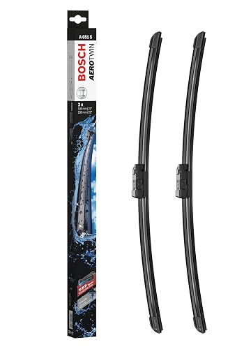 BOSCH 3397009051 AeroTwin OE - Juego de 2 escobillas de limpiaparabrisas de repuesto (21 pulgadas y 21 pulgadas)