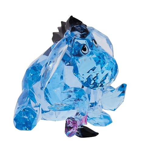 Enesco Facets Disney Winnie The Pooh Eeyore Figura sentada, 3 Pulgadas, Multicolor