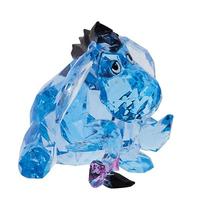 Enesco Facets Disney Winnie The Pooh Eeyore Figura sentada, 3 Pulgadas, Multicolor