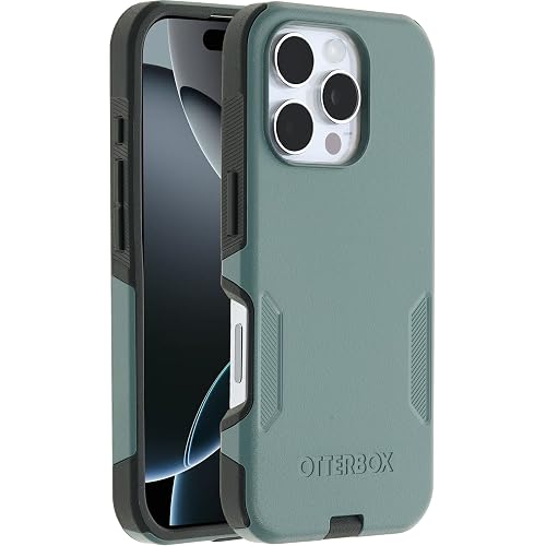 OtterBox - Funda para iPhone 16 Pro Commuter Series - Sagebrush (Verde)