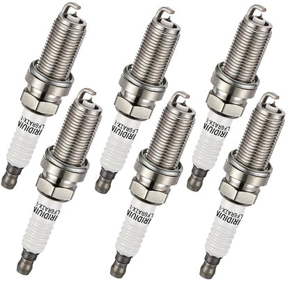 BDFHYK BD-05-01806-SP Juego de 6 Bujías de Iridio para BMW 128i/330i/X3/X5 Lexus ES350/RX350/RX450h Subaru Legacy/Outback Toyota 4Runner/Camry, Reemplaza 6619