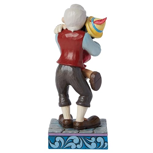 Jim Shore Figura de Gepetto & Pinocho
