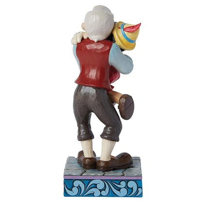 Jim Shore Figura de Gepetto & Pinocho