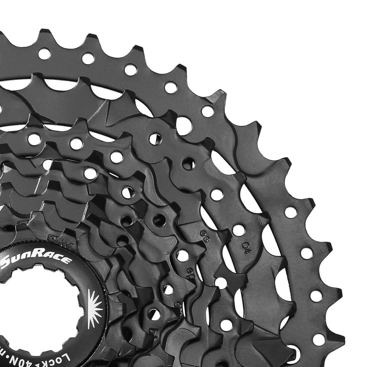 SUNRACE Cassette de Piñones MTB CSM980 9P 11/40D Negro Negro Cajita CSM980.9AX0.ES0.BXB