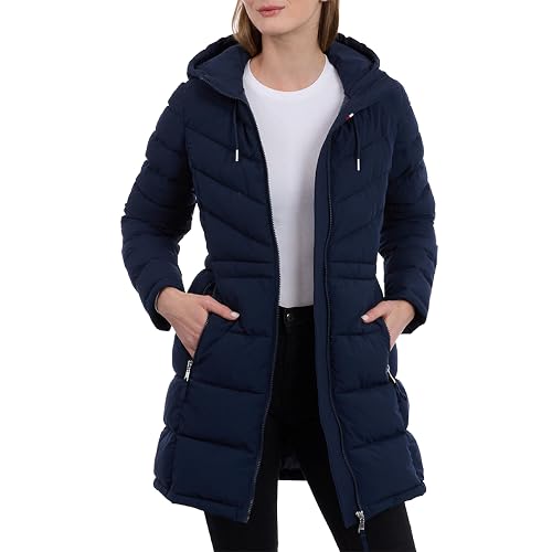 Tommy Hilfiger Every Day Essential Long Lightweight Coat Plegable largo Mujer