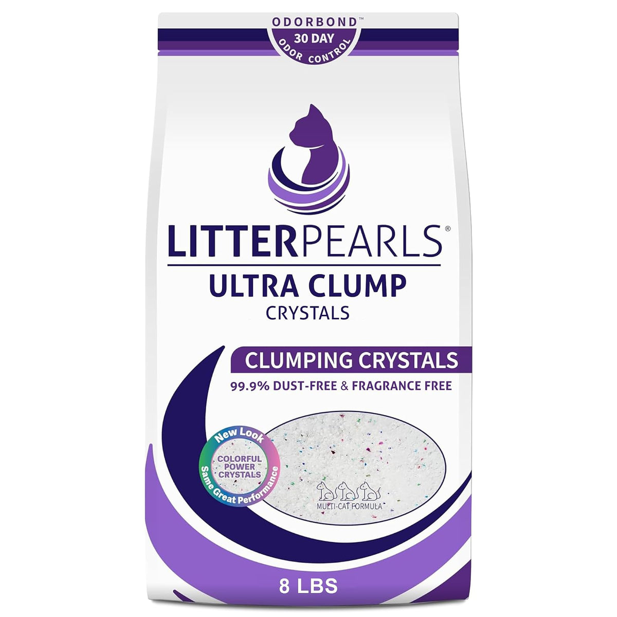 Litter Pearls ULTRA CLUMP Cat Litter, 8 lbs.