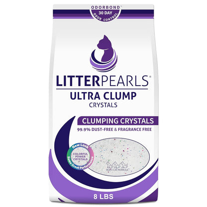 Litter Pearls ULTRA CLUMP Cat Litter, 8 lbs.