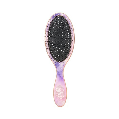 Wet Brush, El Original Detangler, Cepillo Desenredante, Minimiza Dolor y Daños, Desenreda Todo Tipo de Cabello, Cerdas IntelliFlex, Cepilla Fácil y Adiós Nudos, Diseño de Acuarela de Colores