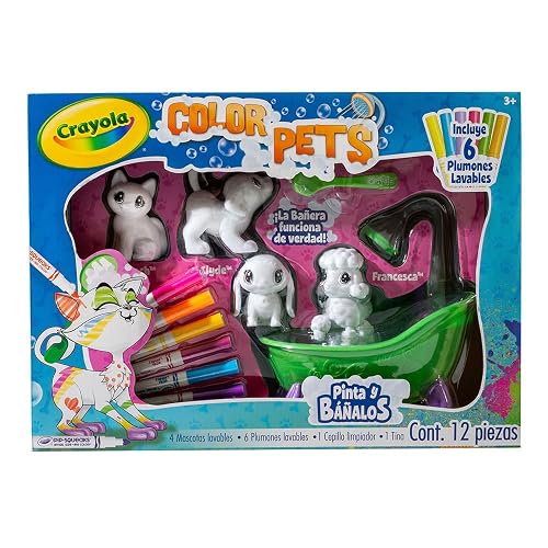 CRAYOLA Color Pets Diversión en la Bañera