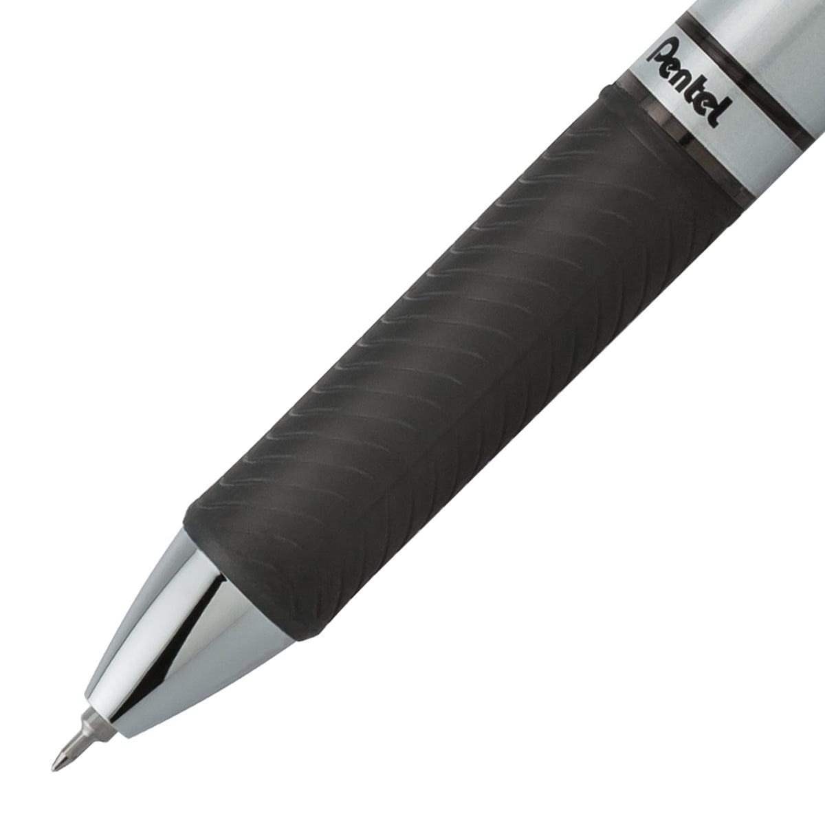 Pentel EnerGel RTX Retractable Liquid Gel Pen, (0.3 mm) la línea de punta de aguja, extra fina, 3-PK, Tinta negra