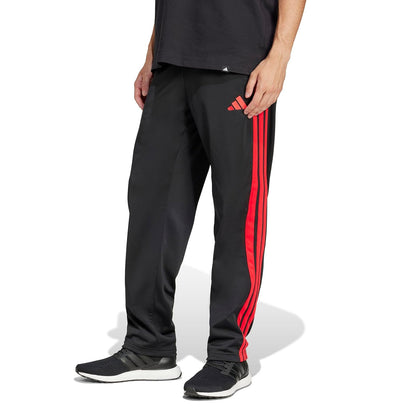 adidas 3-Stripes Tricot Opem Hem Track Pants Pantalones deportivosHombre - CH - Negro - rubí puro
