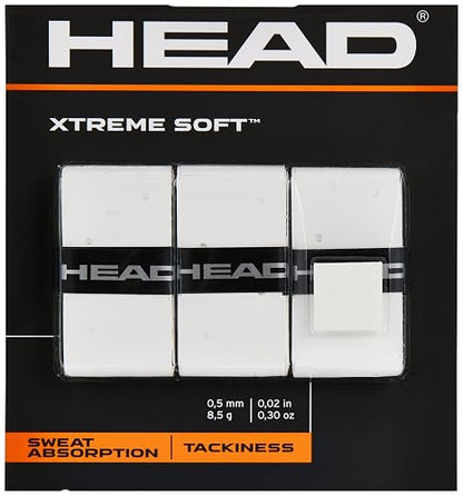 HEAD Xtreme Soft - Cinta de Agarre para Raqueta de Tenis (3 Unidades)