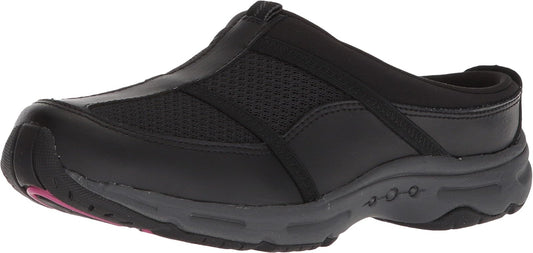 Easy Spirit Argyle Mule para Mujer, Gris 050, 10 Wide
