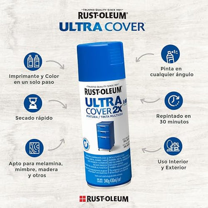 Rust-Oleum Ultra Cover 2X Marfil Brillante Aerosol 340 g