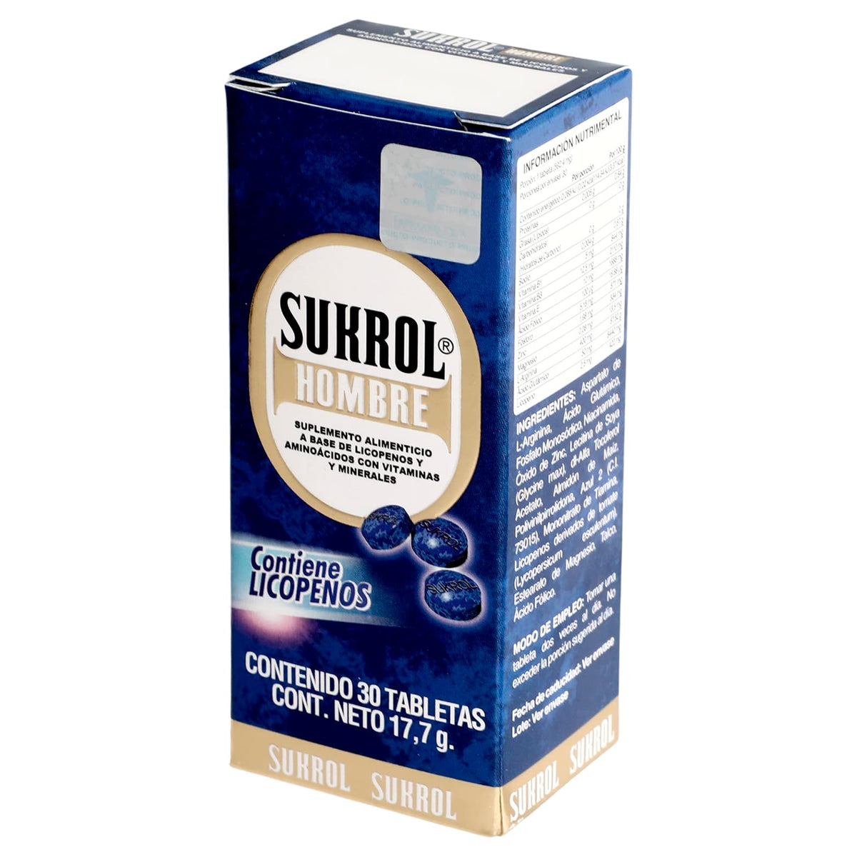 Sukrol Hombre Tab C30, Pack of 1