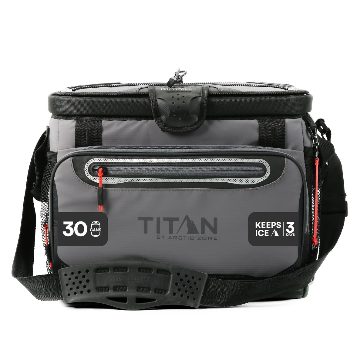 Arctic Zone Titan Deep Freeze Cooler - Zipperless Hardbody Cooler - Camping & Beach Cooler - Small and Large Capacity - Deep Freeze Insulation, HardBody Liner, and SmartShelf