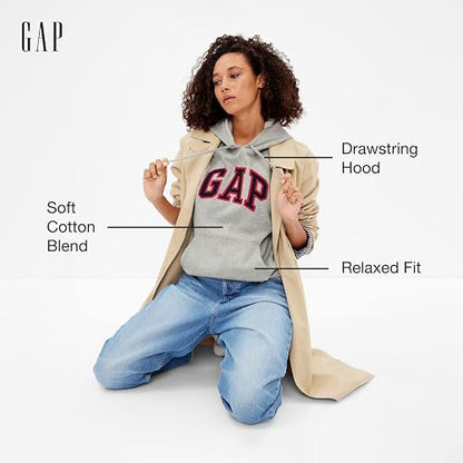 Gap Sudadera con Capucha y Logotipo Sudadera para Mujer