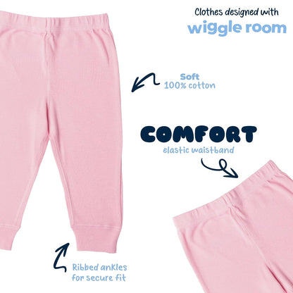 Gerber Paquete de 4 Pantalones florecedores para bebés y niños pequeñosbebés niñas
