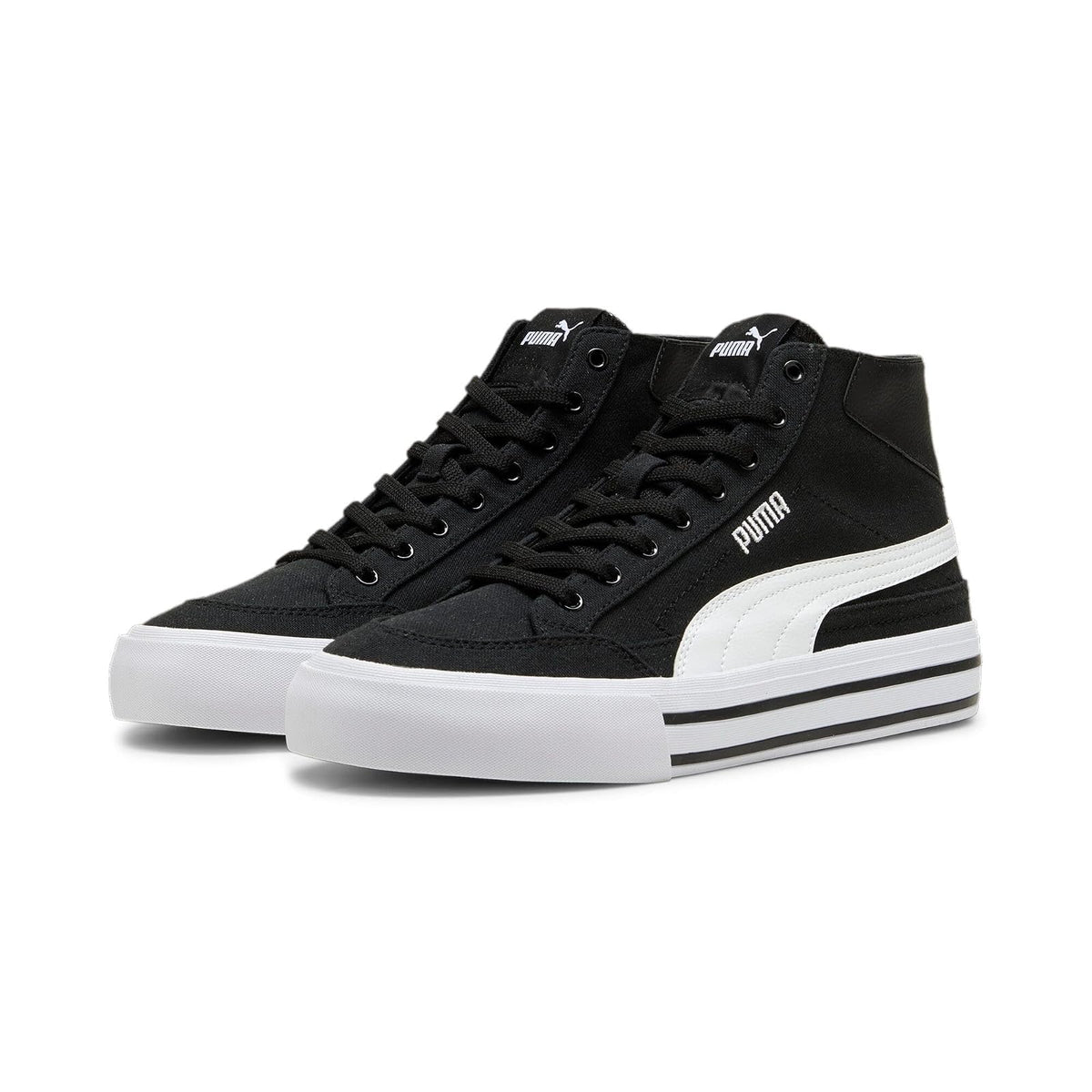 Puma Court Classic Vulcanizado Mid Zapatillas para Unisex-Adulto