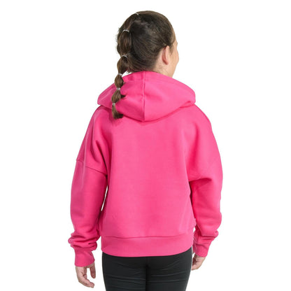 Adidas Fleece Colorblock Hooded Sweatshirt Sudadera con Capucha Niñas