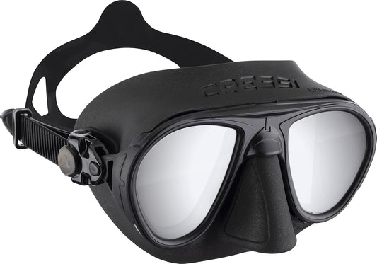 Cressi - Máscara de Buceo para Adultos, Tope de Niebla, bajo Volumen, Vista Amplia, Calibre: Fabricada en Italia