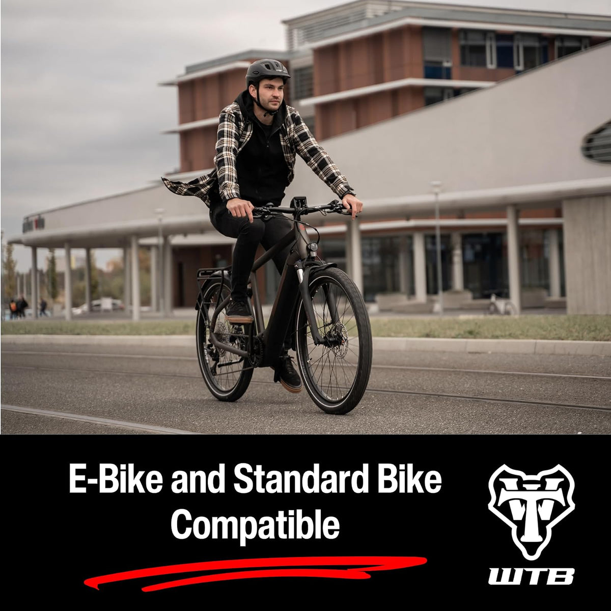 WTB Groov-E Hybrid Bike Tire (27.5''/29'') Wire Bead - E-Bikes & Commuter - Great in Wet Conditions (Optional Flat Guard Puncture Protection)'