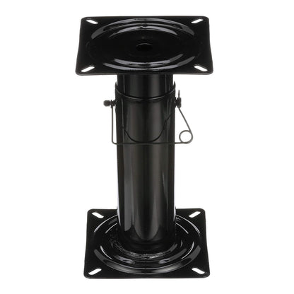 Attwood 91320-ADJ Swivl-Eze Pedestal Ajustable, Altura Ajustable de 11 ½-17 ½ Pulgadas, para Asiento de Barco, Revestimiento de Polvo Negro