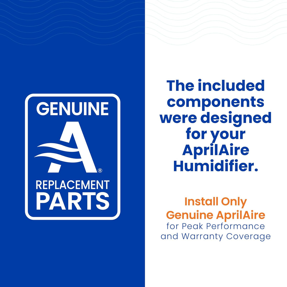 Aprilaire 5843 Kit de instalación de humidificador para humidificadores Aprilaire para todo el hogar con control manual, compatible con los modelos de humidificador Aprilaire: 400 m, 500 m, 600 m