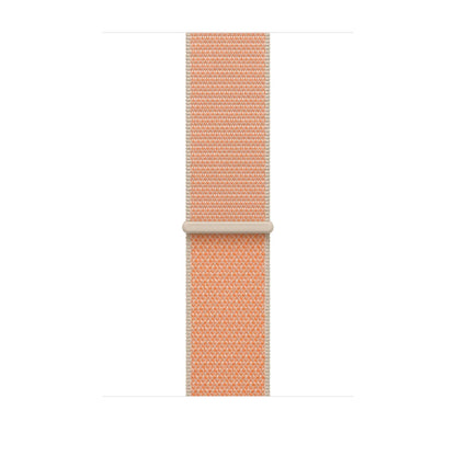 Apple Watch Band - Correa Loop Deportiva - 46 mm - Naranja melón - Unitalla (para Casi Cualquier muñeca)