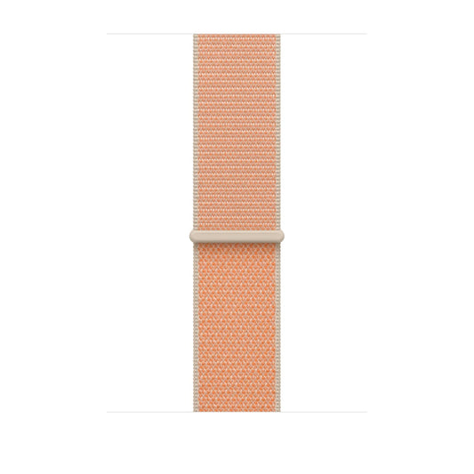 Apple Watch Band - Correa Loop Deportiva - 46 mm - Naranja melón - Unitalla (para Casi Cualquier muñeca)