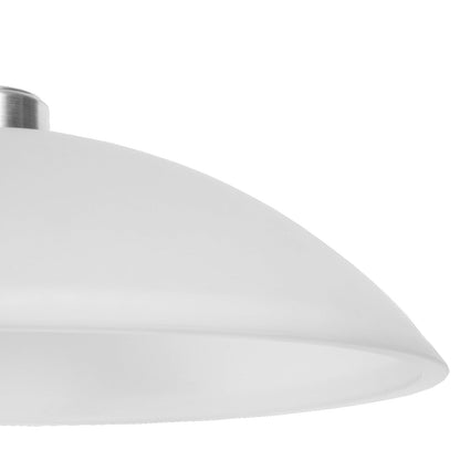 MAXXI MX-CL4265 Candil Decorativo en Aluminio Cepillado, Vidrio Mate