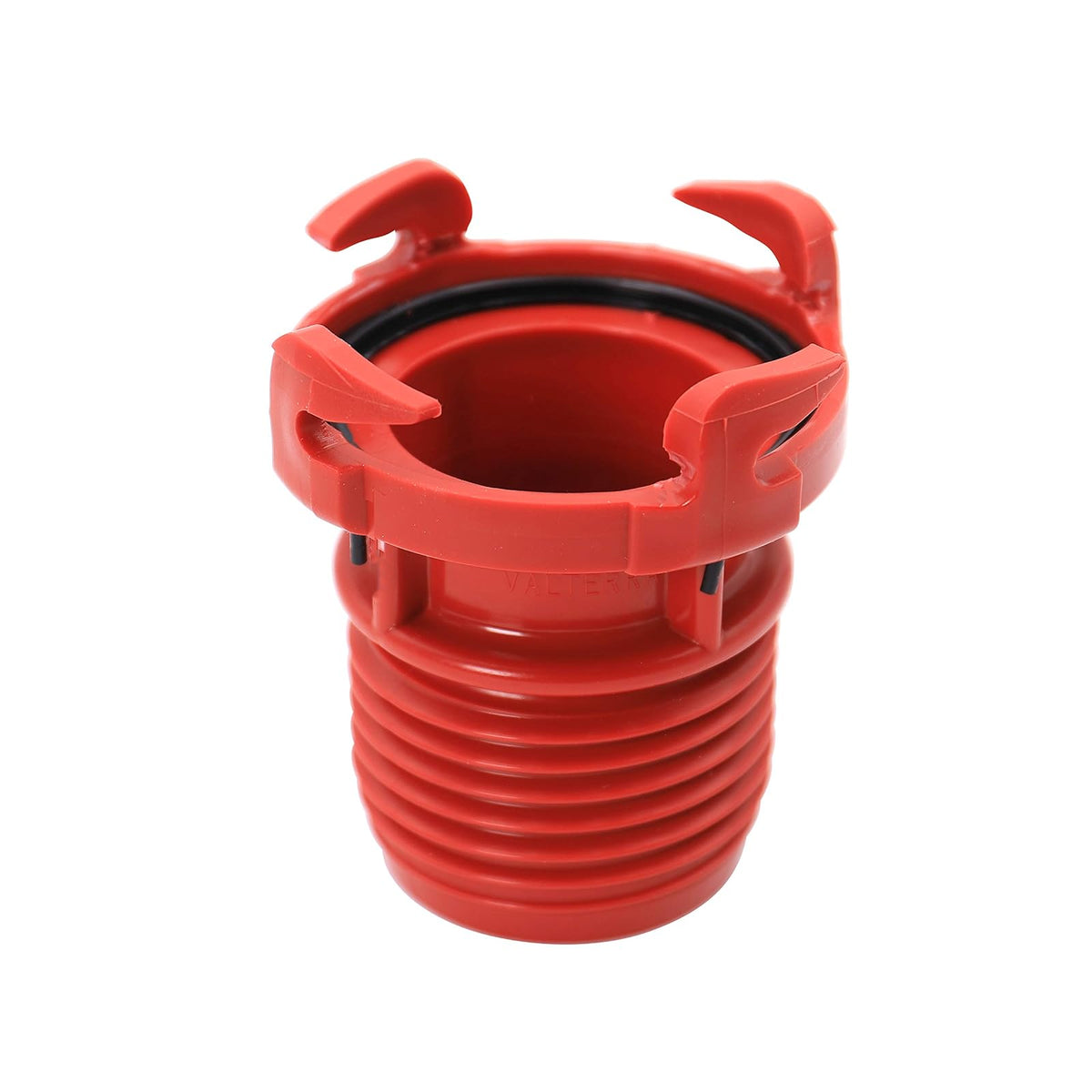 Valterra F02-3101 - Adaptador de válvula de Acoplamiento EZ para Manguera de Drenaje de RV, Color Rojo