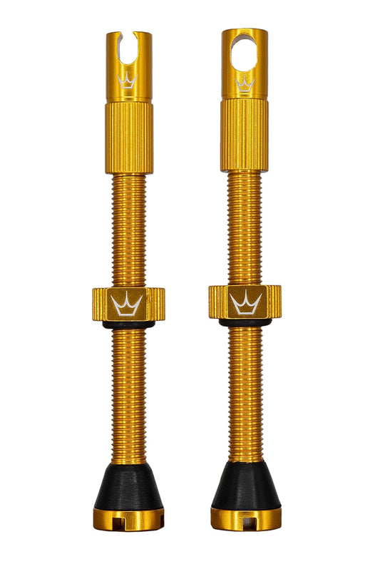 Peaty's x Chris King (MK2) Válvulas sin cámara, 60 mm, Dorado