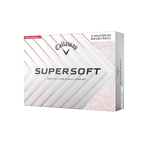 Callaway New Supersoft Splatter 360 2025 Golfbälle