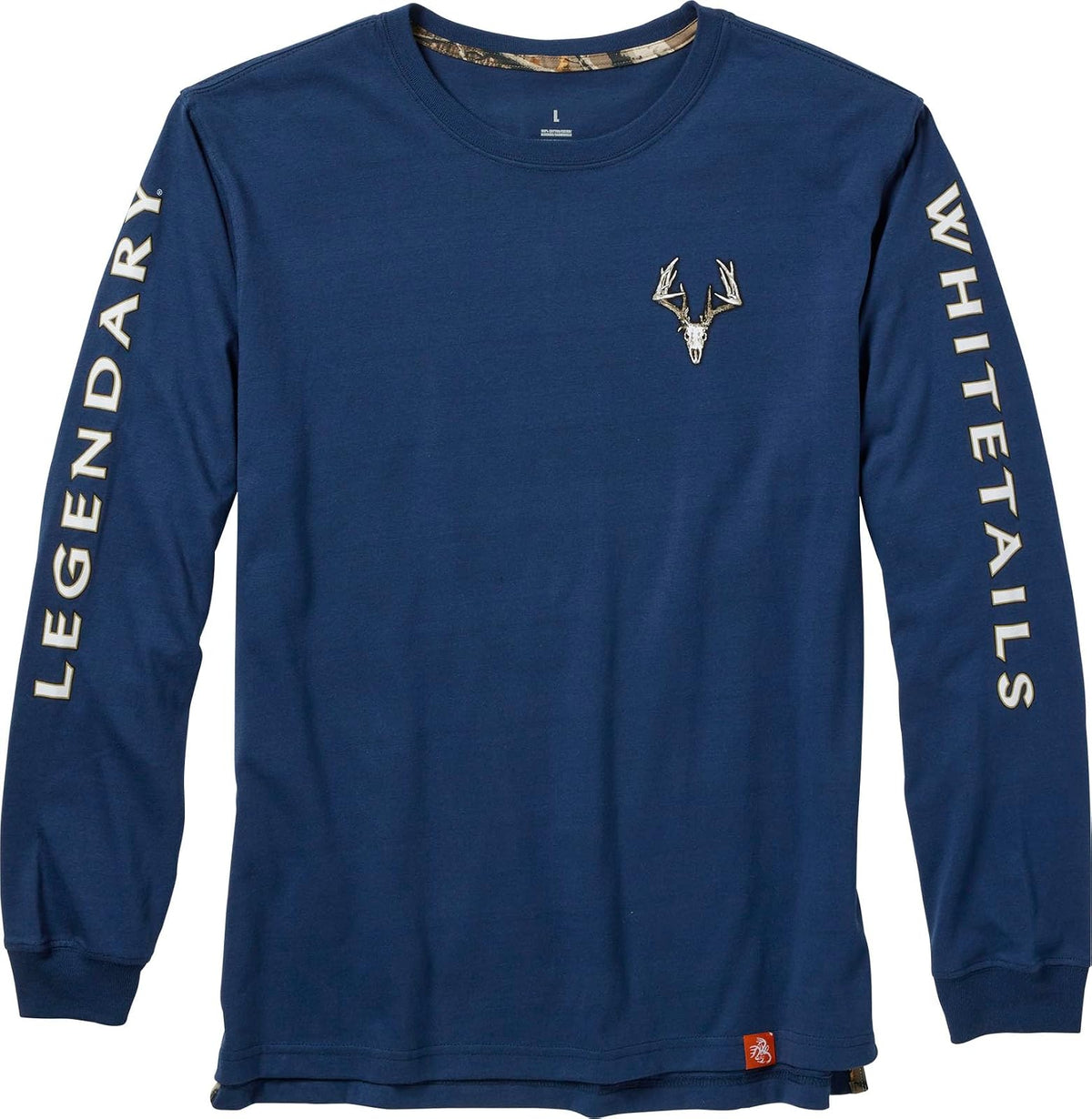 Legendary Whitetails Playera de Manga Larga para Hombre - Crate Lake Blue - G