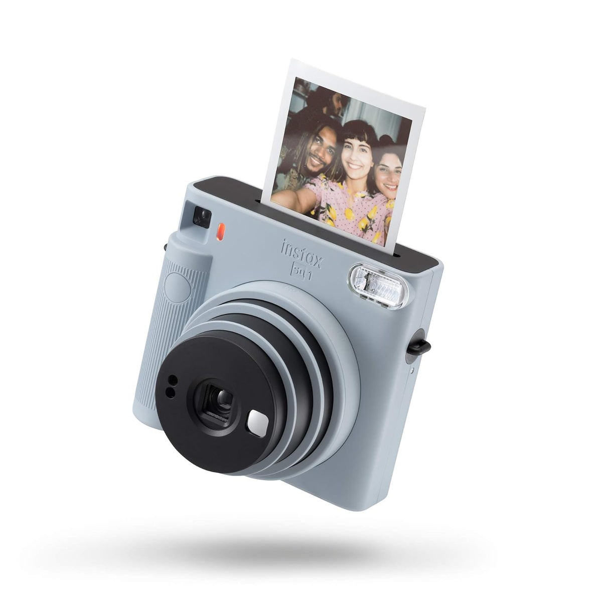 instax, SQ1, Cárama Instantanea, Azul, 6x13x12 centimetros + Fujifilm Película Square, Paquete de 2