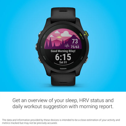 Garmin Forerunner 255 Music Negro, 45 mm