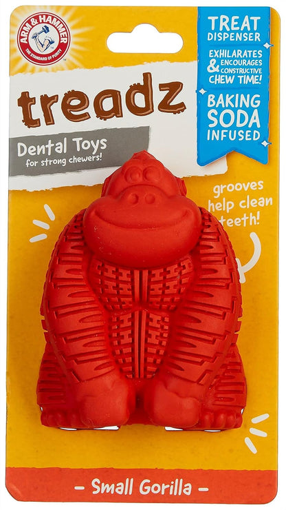Arm & Hammer Juguete para Perro Mini Gorilla, Limpia Dientes y Reduce Sarro, Ultra Resistente, 1pza