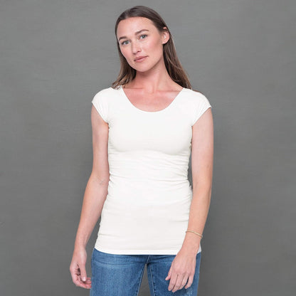 Downeast Playera Wonder tee Camiseta para Mujer