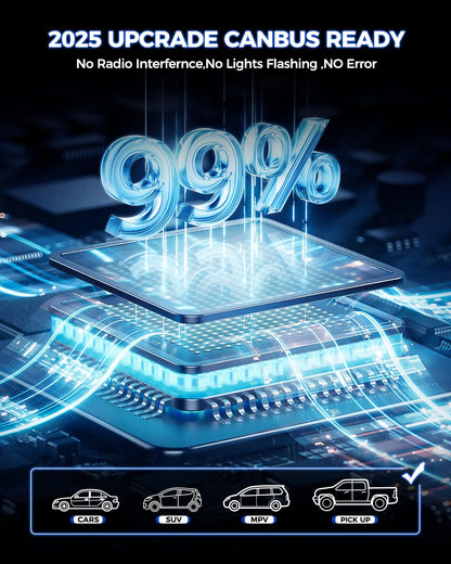 Marsauto Foco LED Antiniebla H11/H16/H8 MF1A H11Y | Amarillo, 14000 lm, 3000K, paquete de 2, 70,000 horas, IP68