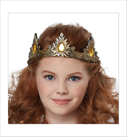 California - Disfraz de princesa medieval, disfraz infantil, talla XS