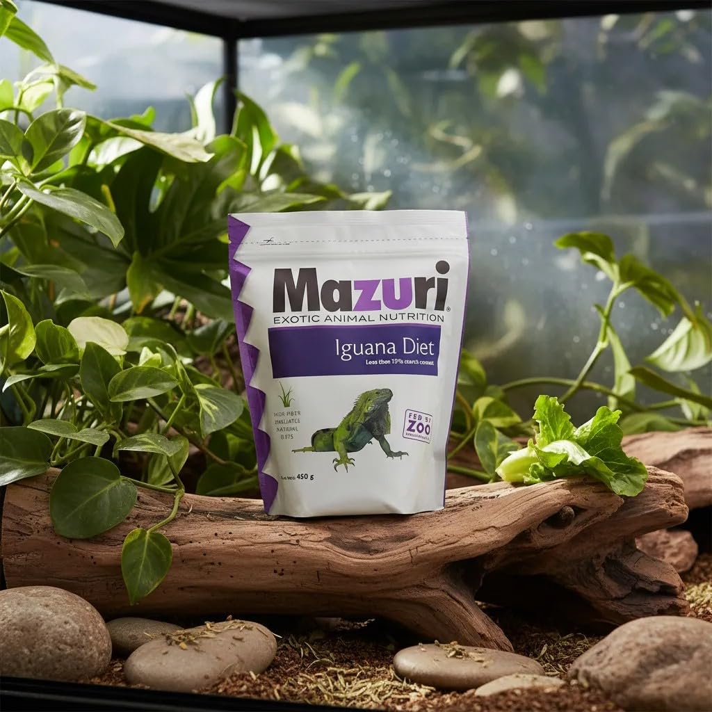 Mazuri Alimento para Iguana 450gr Sabor Natural