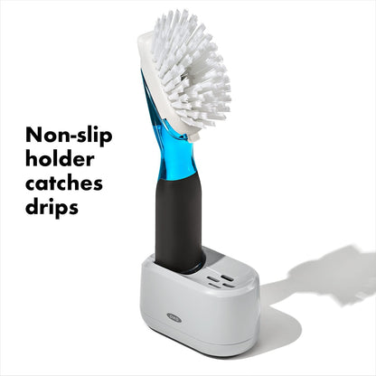 OXO New Good Grips - Juego de cepillos para Platos dispensadores de jabón