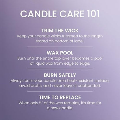 Yankee Candle - Vela perfumada de lavanda y roble, tarro grande de 22 onzas con hasta 150 horas de tiempo de combustión, regalo, cumpleaños