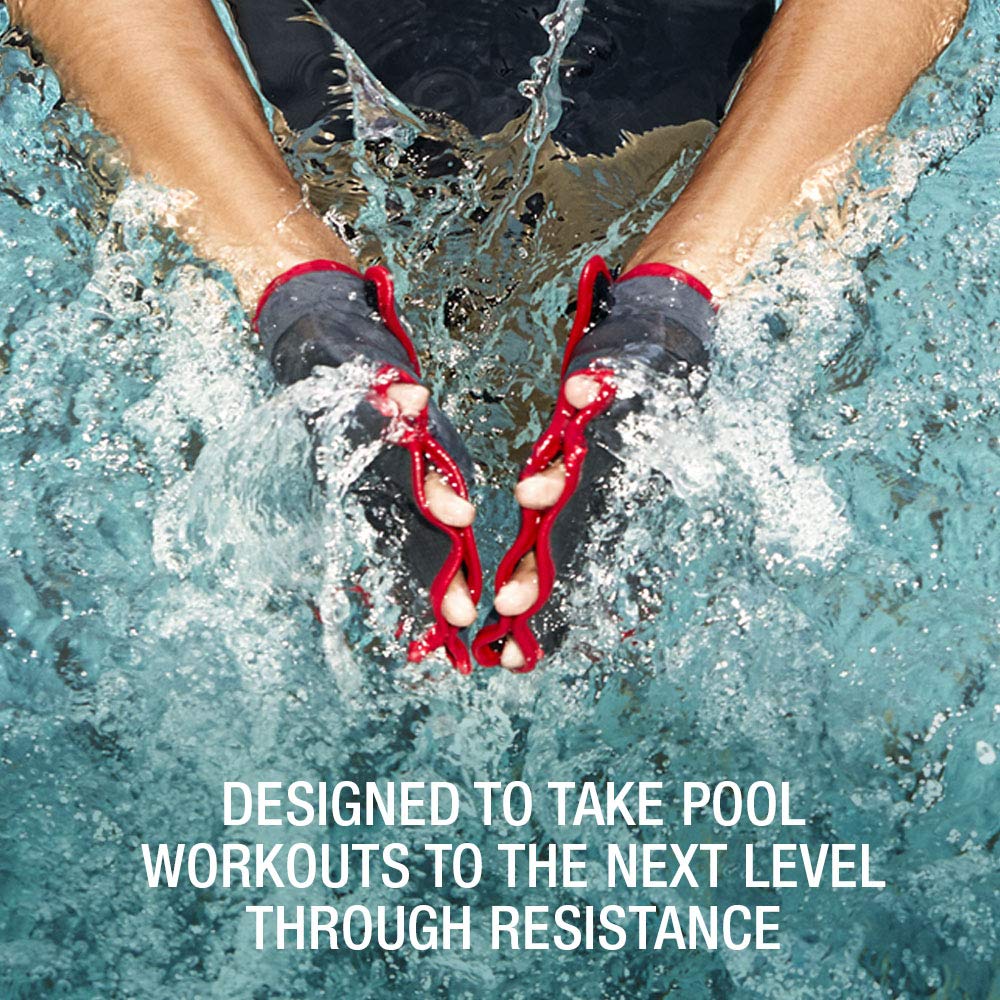 Speedo - Guantes de Entrenamiento Aqua Fit para natación