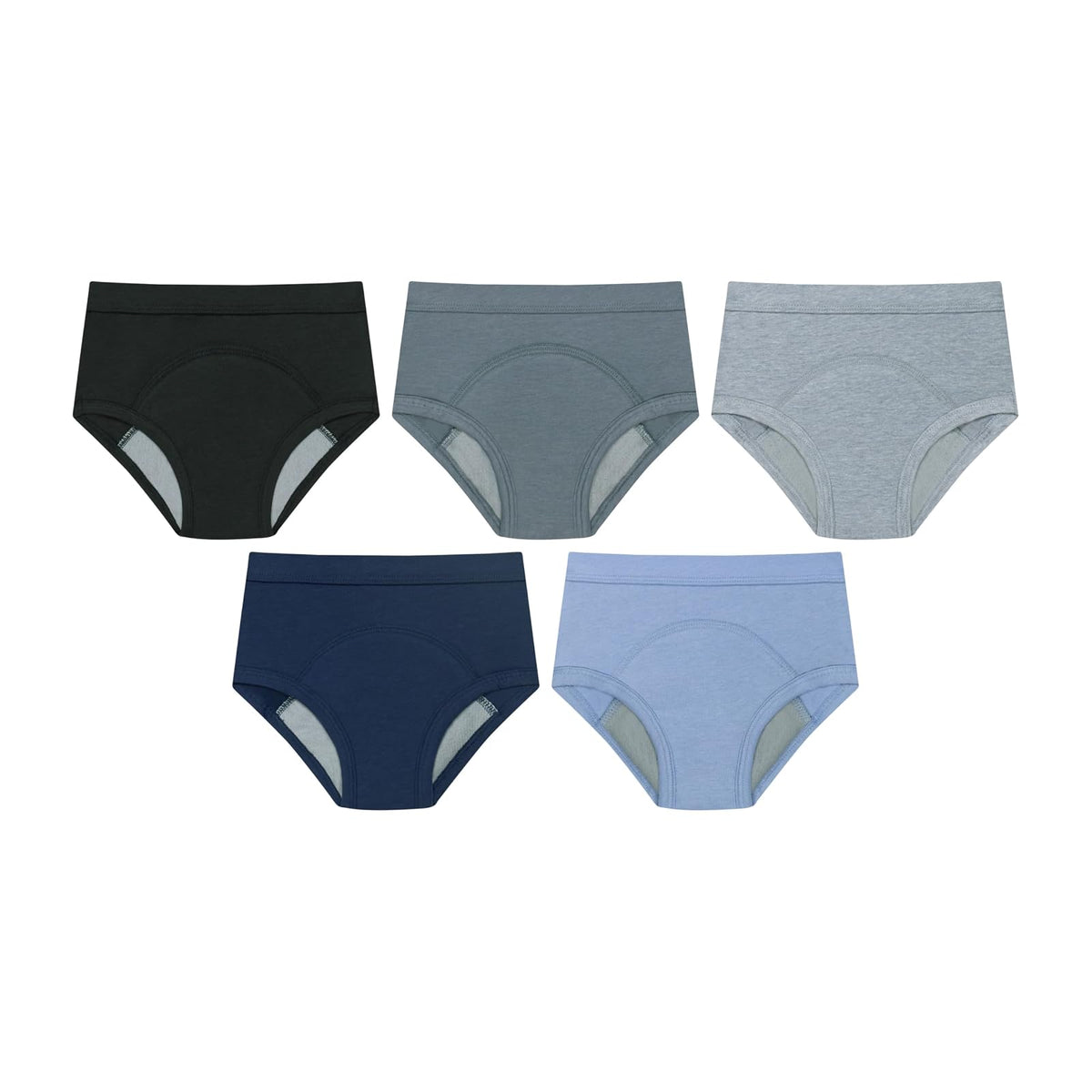 Hanes Potty Training Underwear Brief, 5 Pairs, Heavy Absorbency Toddler Boys' Cotton Training Underwear Ropa Interior Niños