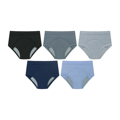 Hanes Potty Training Underwear Brief, 5 Pairs, Heavy Absorbency Toddler Boys' Cotton Training Underwear Ropa Interior Niños