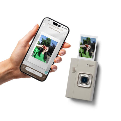 instax Cámara Fujifilm Mini LiPlay+ Beige