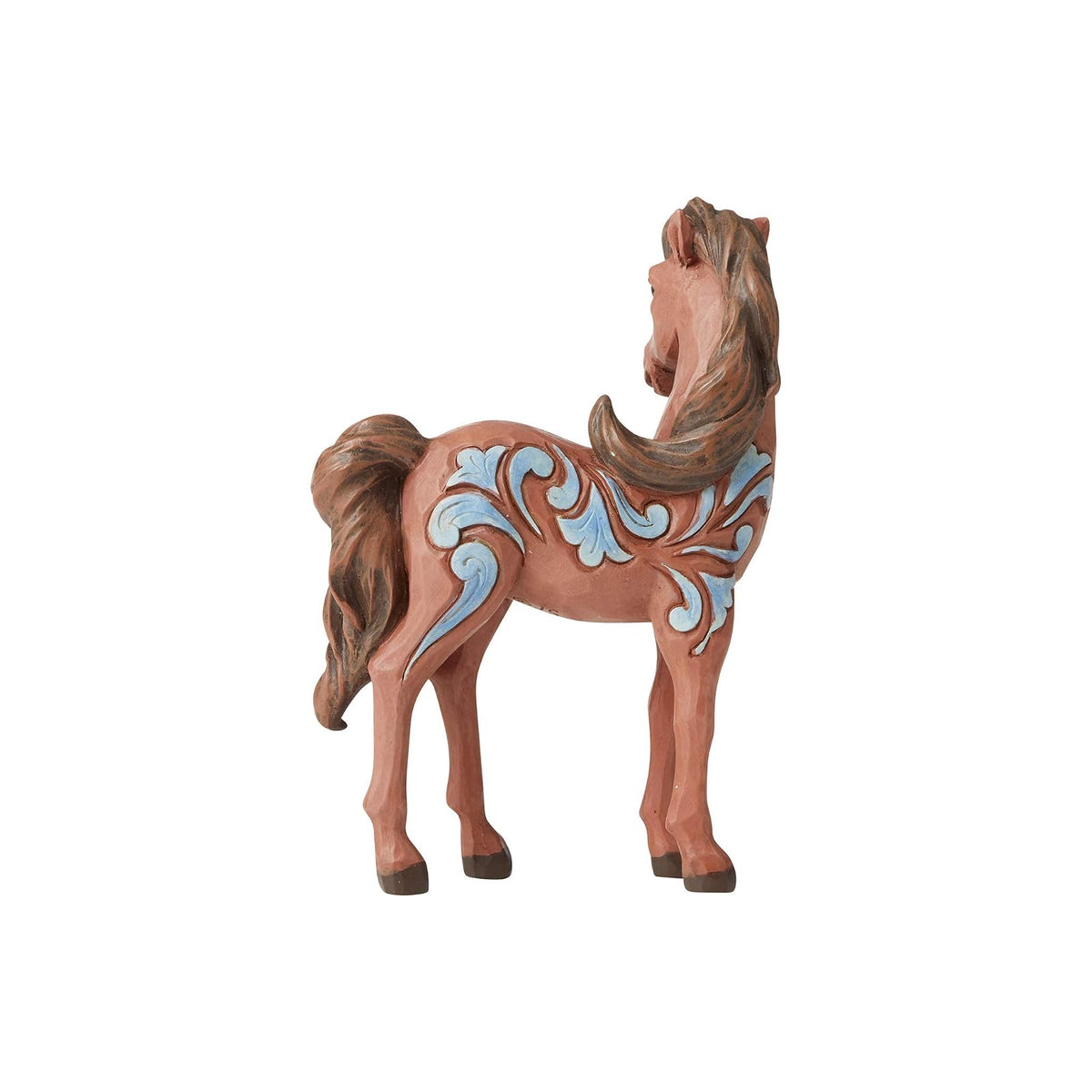 Enesco Jim Shore Heartwood Creek Pony Figura en Miniatura, 10 cm, Multicolor